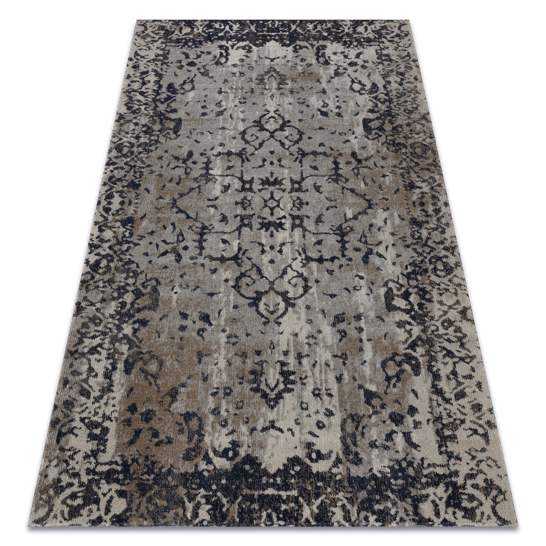 Dywan nowoczesny MUNDO E0681 ornament, ramka vintage outdoor 80x150 cm