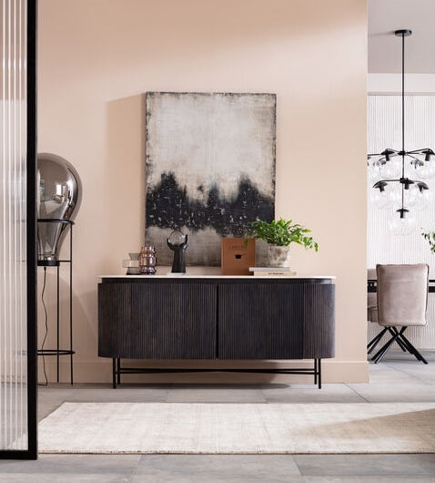 Kare Design Glenn Dressoir 2-Deurs - Antraciet