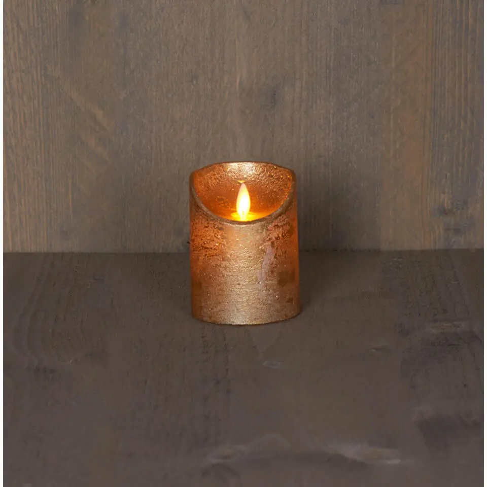 Anna's Collection Stompkaars - LED - goud - H10 cm