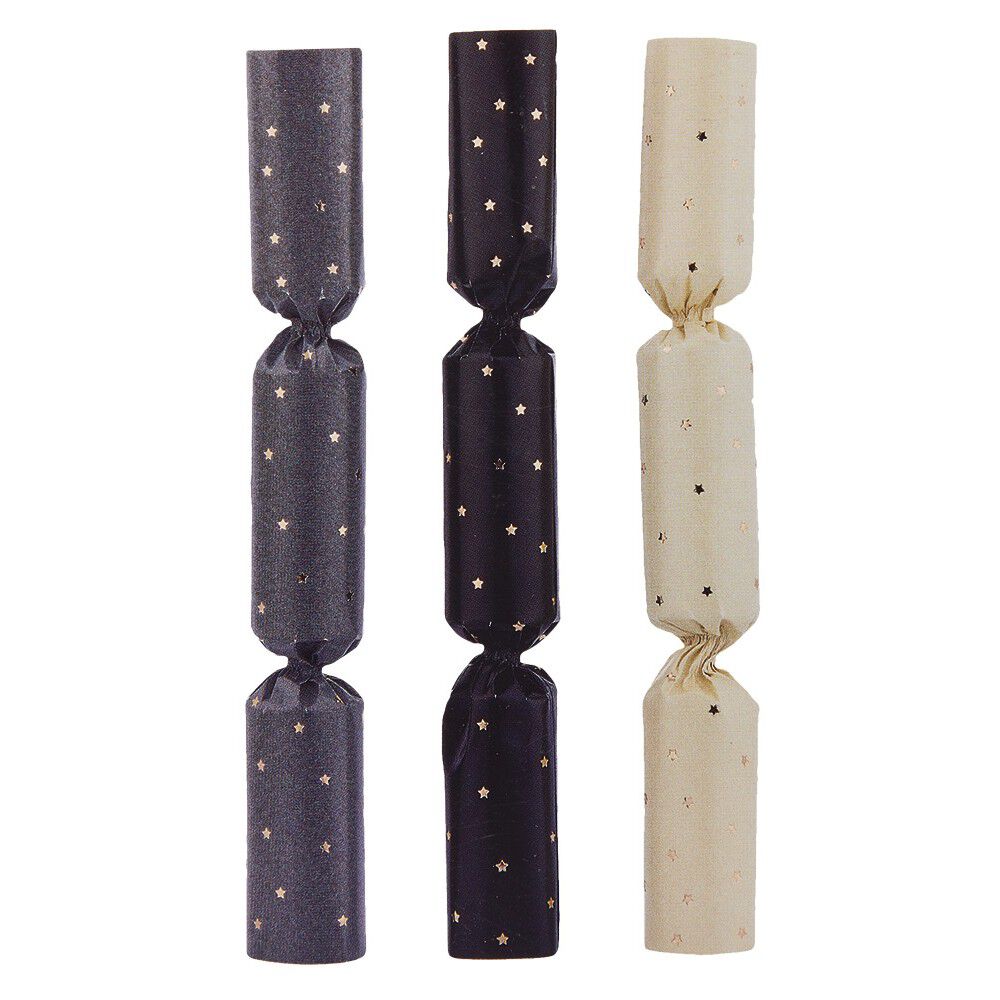 Minis crackers gris noirs crèmes x8