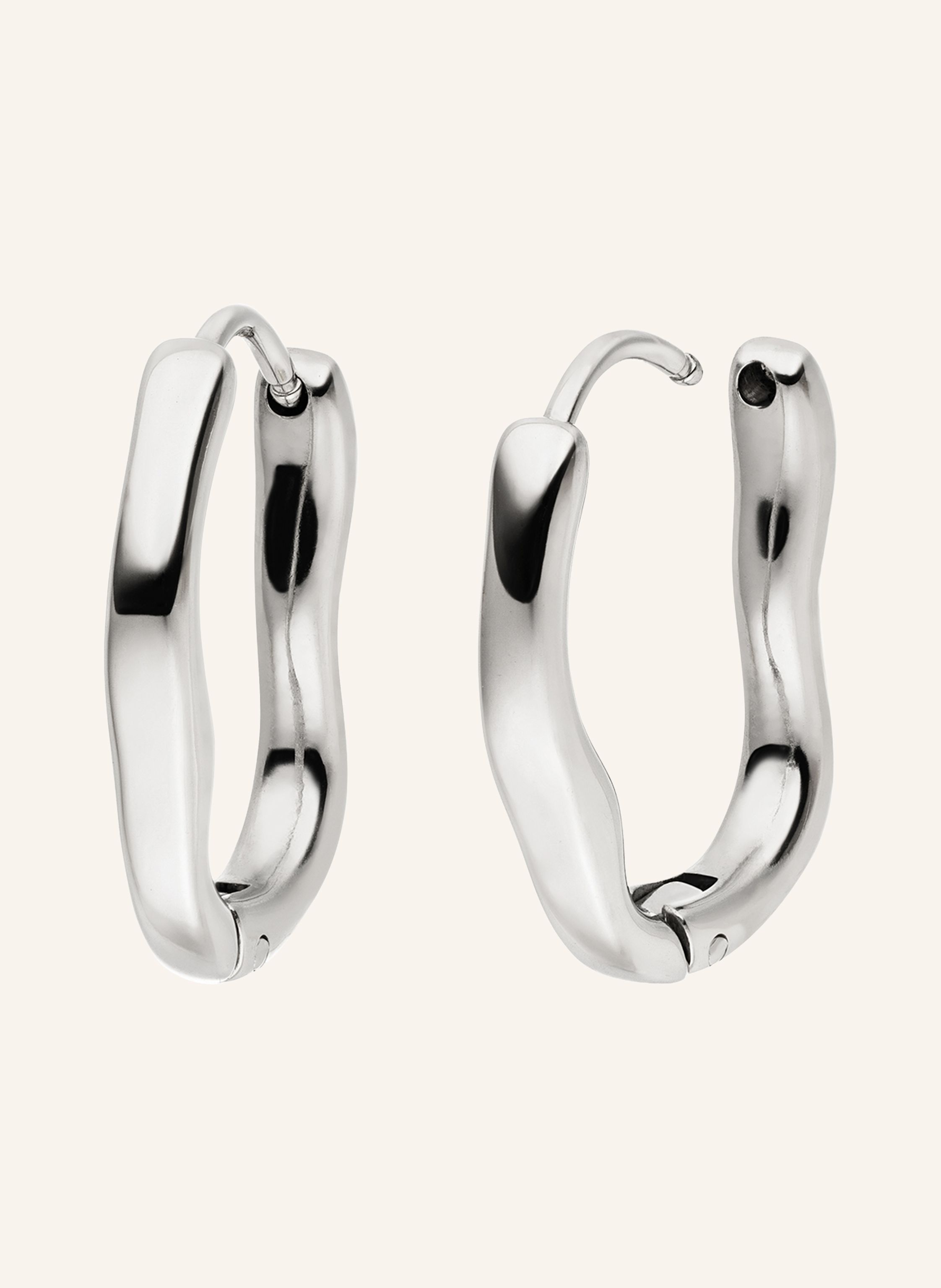 COPENHAGEN STUDIOS Creolen aus Edelstahl