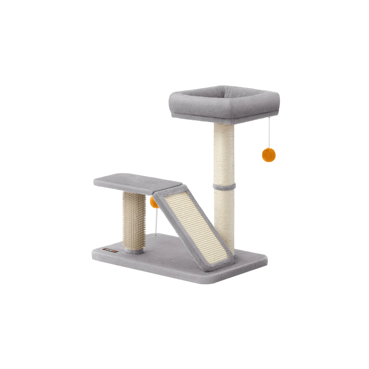 Griffoir pour chat avec lit rampe de grattage pivotante