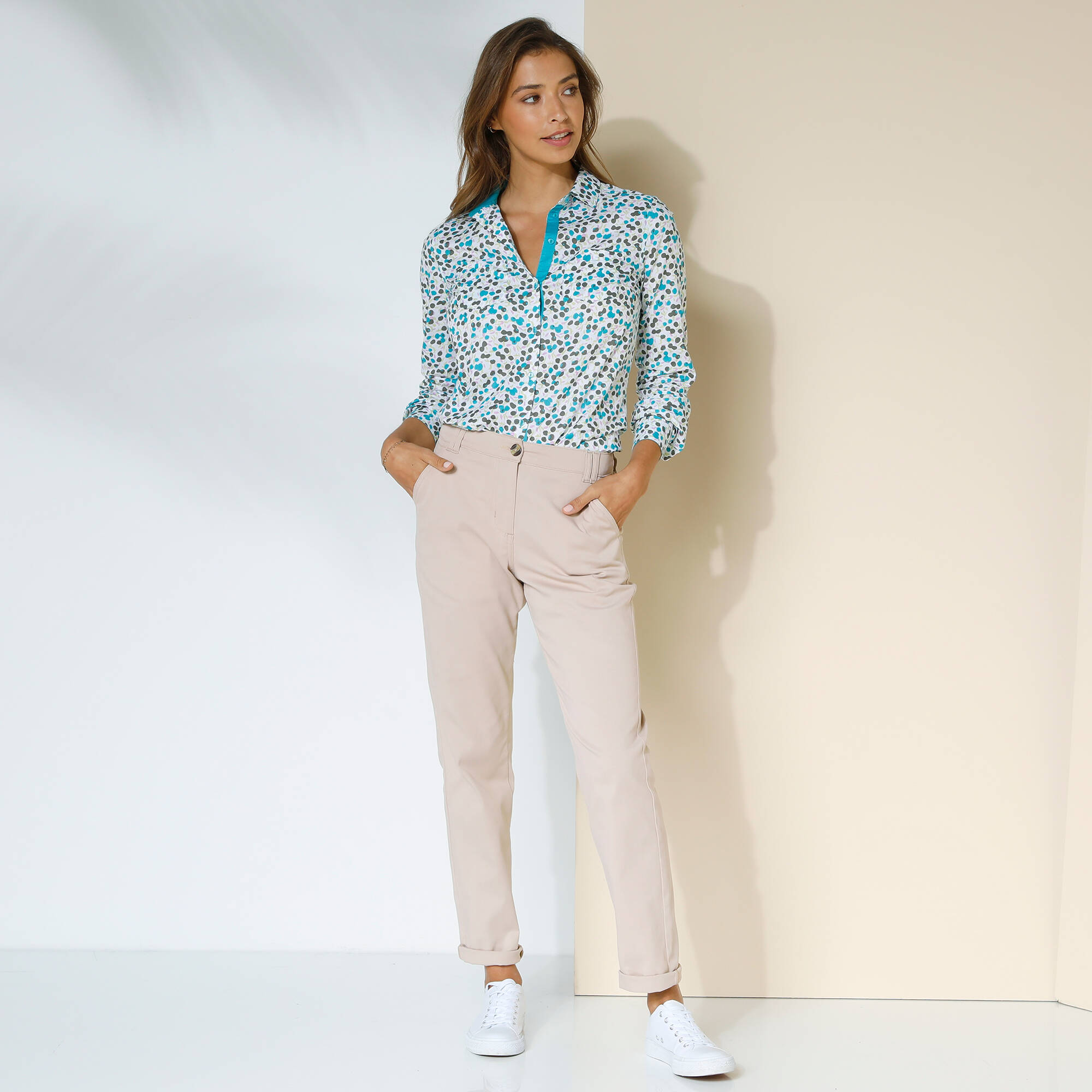 Pantalon chino stretch