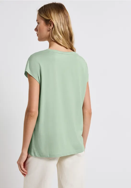 Basic Shirt mit Wording