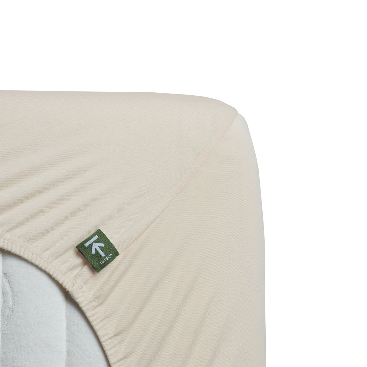 Beddinghouse - Jersey - 95% katoen - 5% lycra - Split-topper - Hoeslaken - 180x220 cm - Naturel