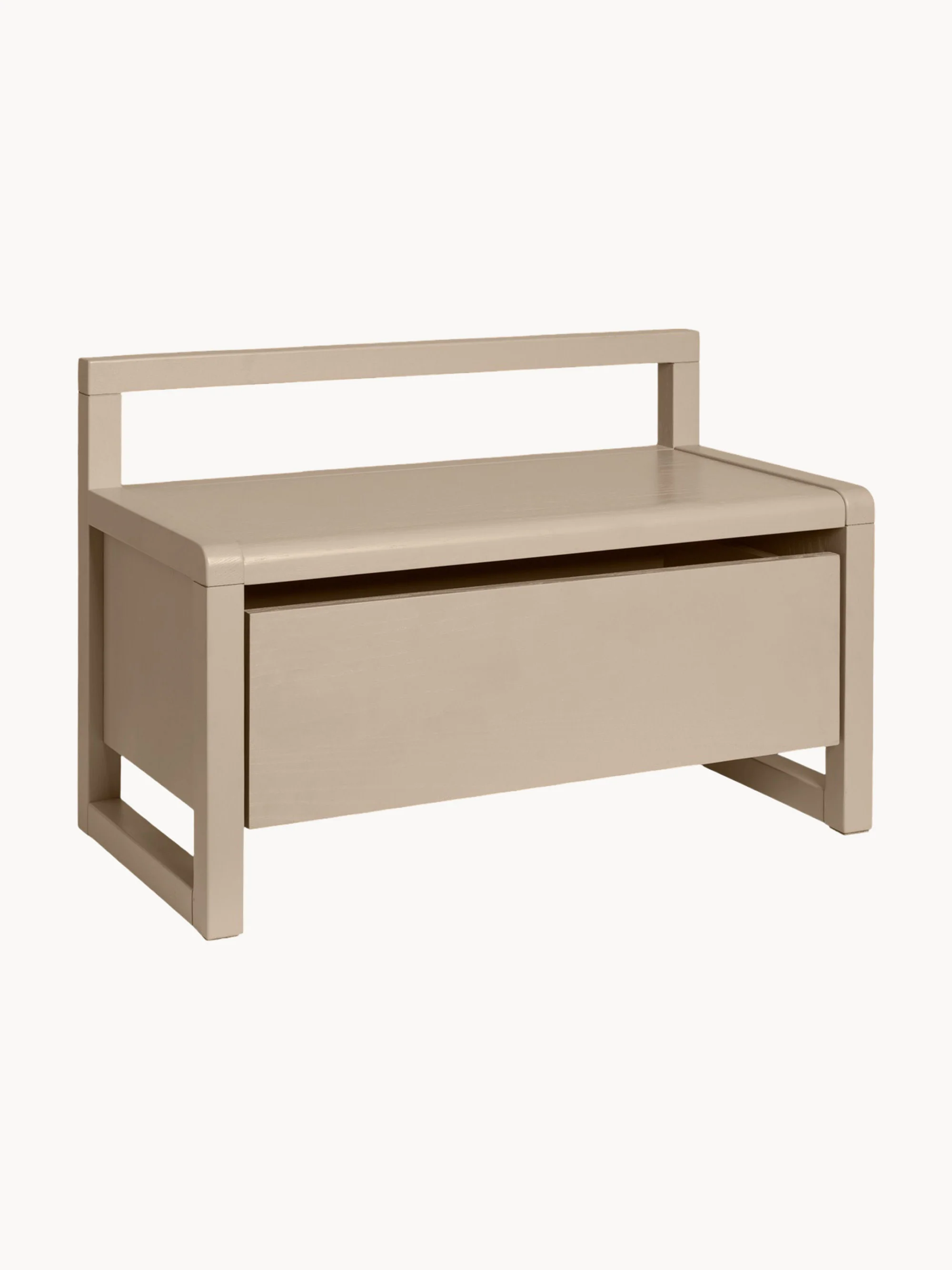 Kinder-Holzbank Little Architect mit Stauraum