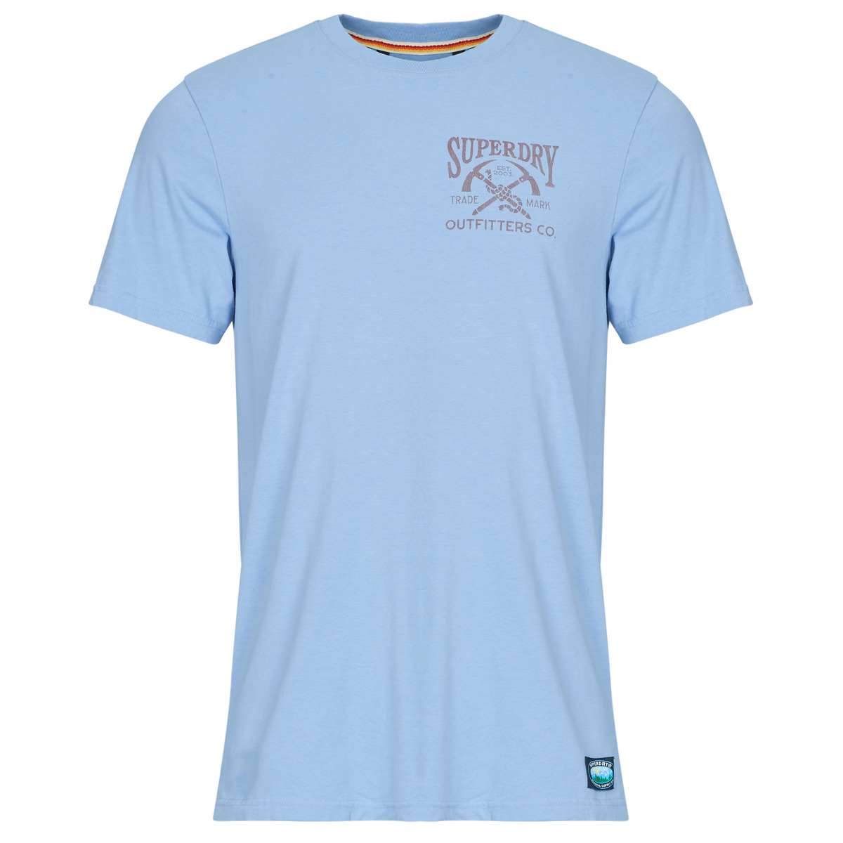 Superdry - Outdoors Mountain Rlxd Tee - Seafoam / Blue