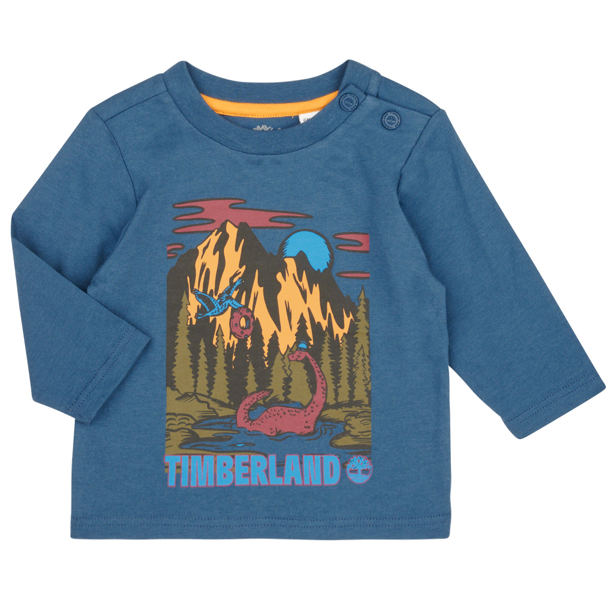 Timberland - TEE-SHIRT MANCHES LONGUES T60250 - Blue