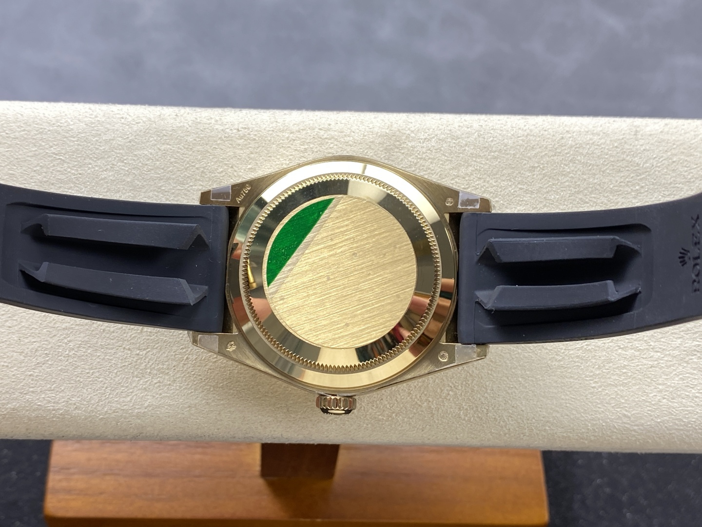 Rolex Sky-Dweller YG Plated Green Dial 42mm Oysterflex Super Clone