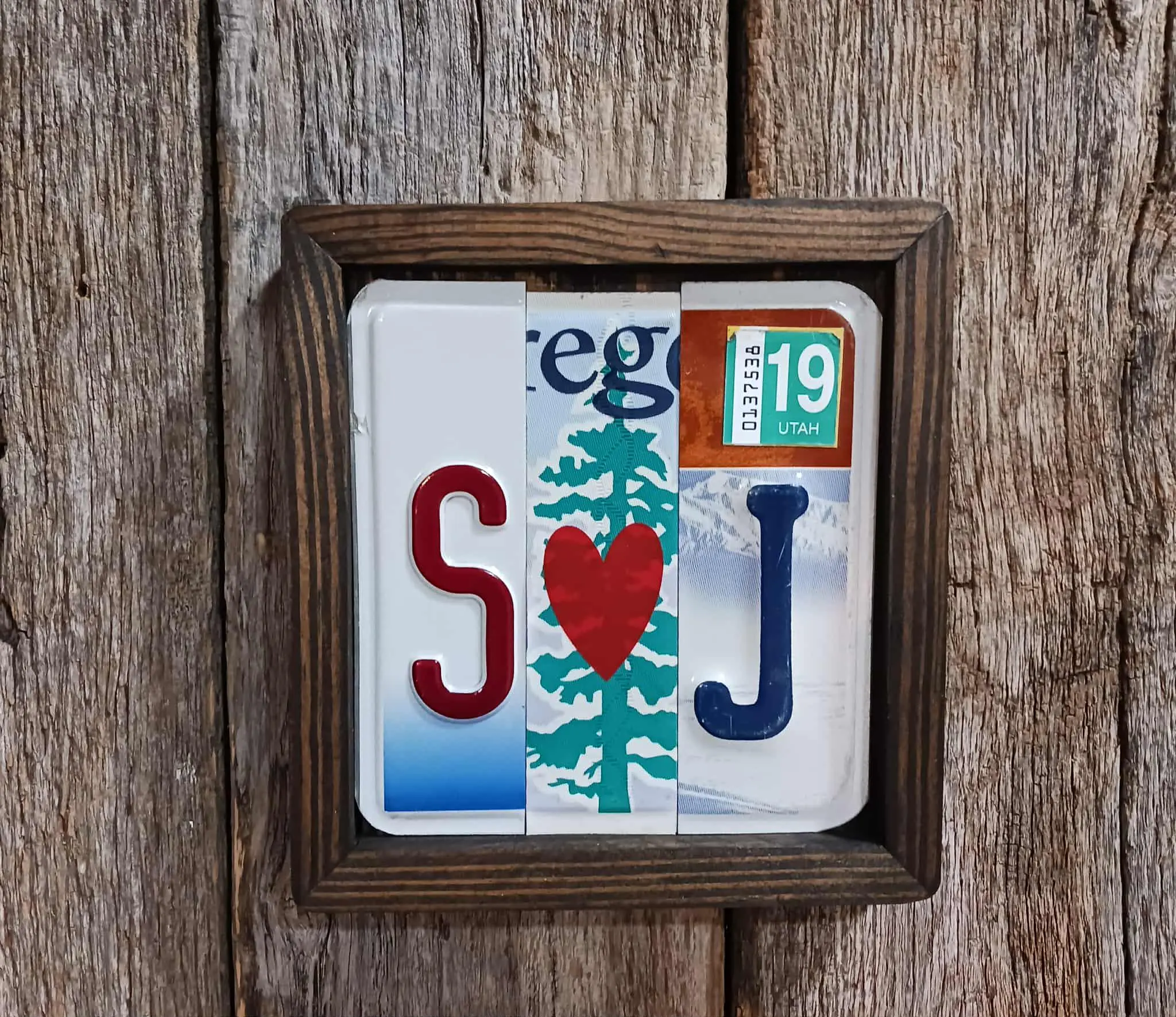 Anniversary Custom License Plate, Personalized, Unique , Wedding, Birthday, Gift for Him, Gift for H