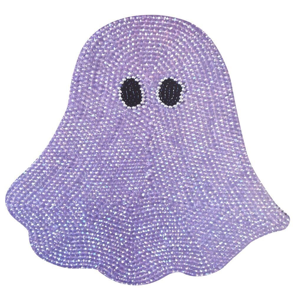 Set de table Halloween forme fantôme mignon violet
