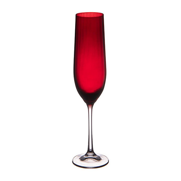 Flûte rouge Santa 19 cl (lot de 6)