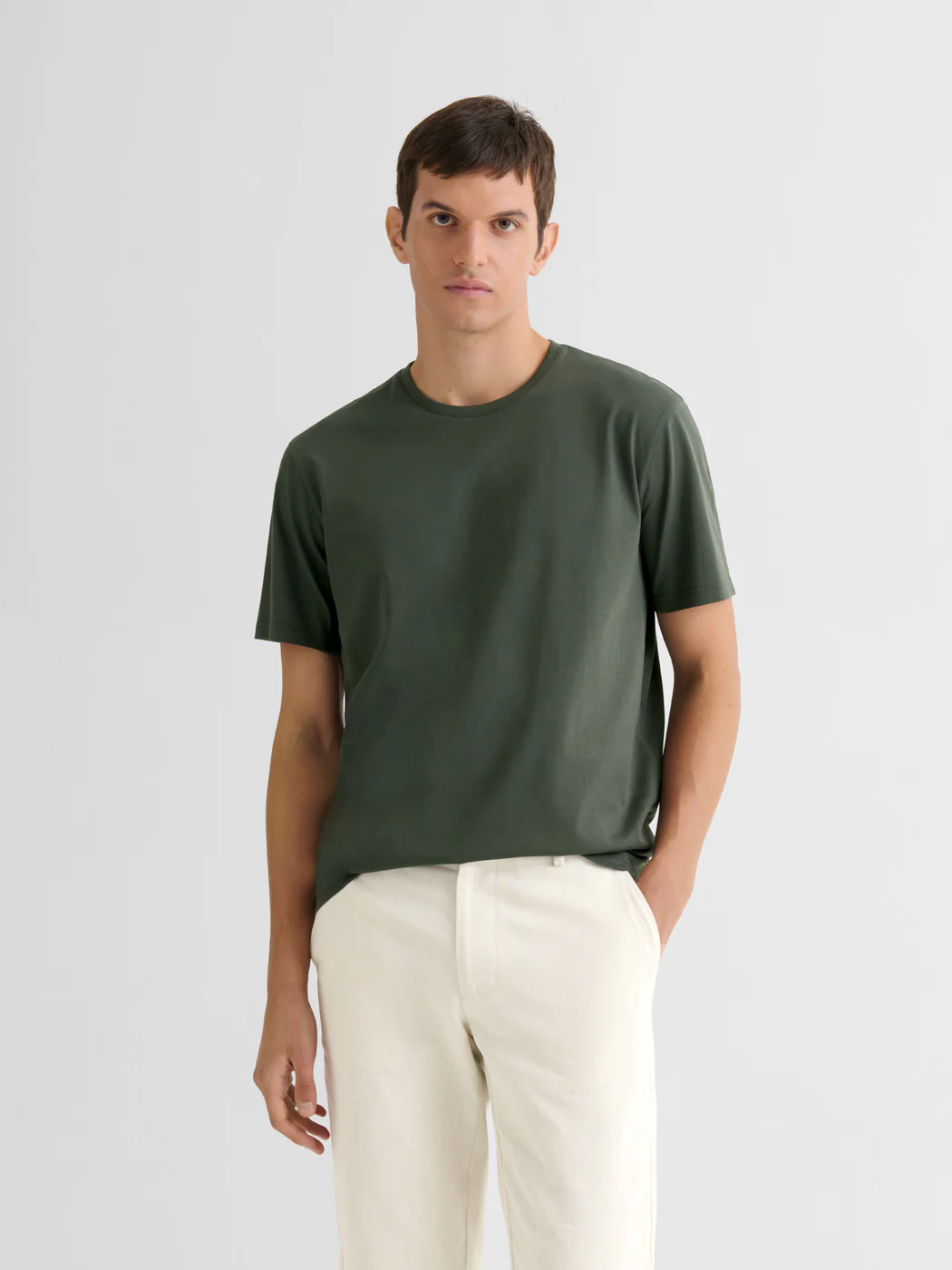 T-shirt col rond Supima®