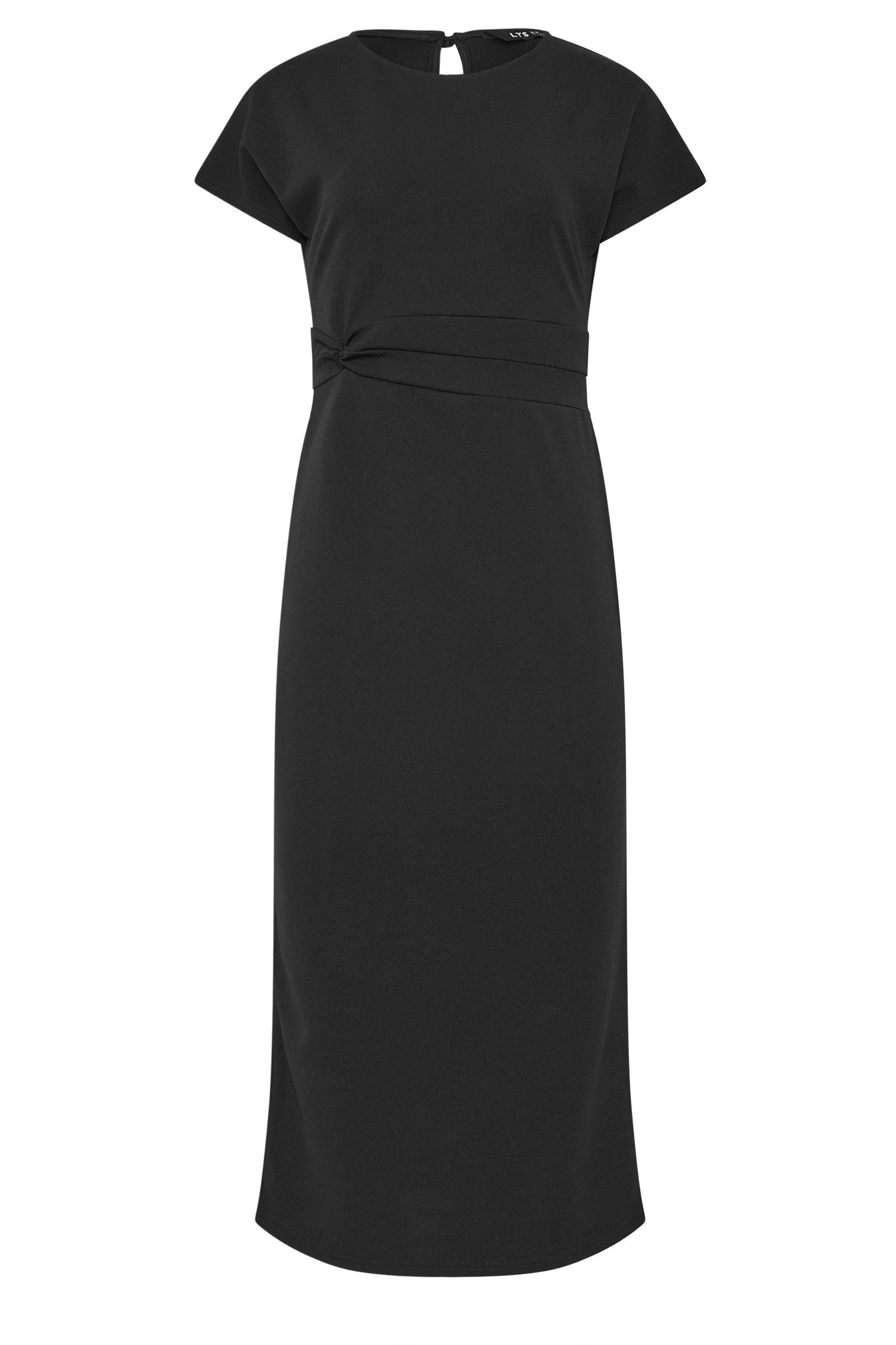 Long Tall Sally Tall Twist Short Sleeve Midi Dress