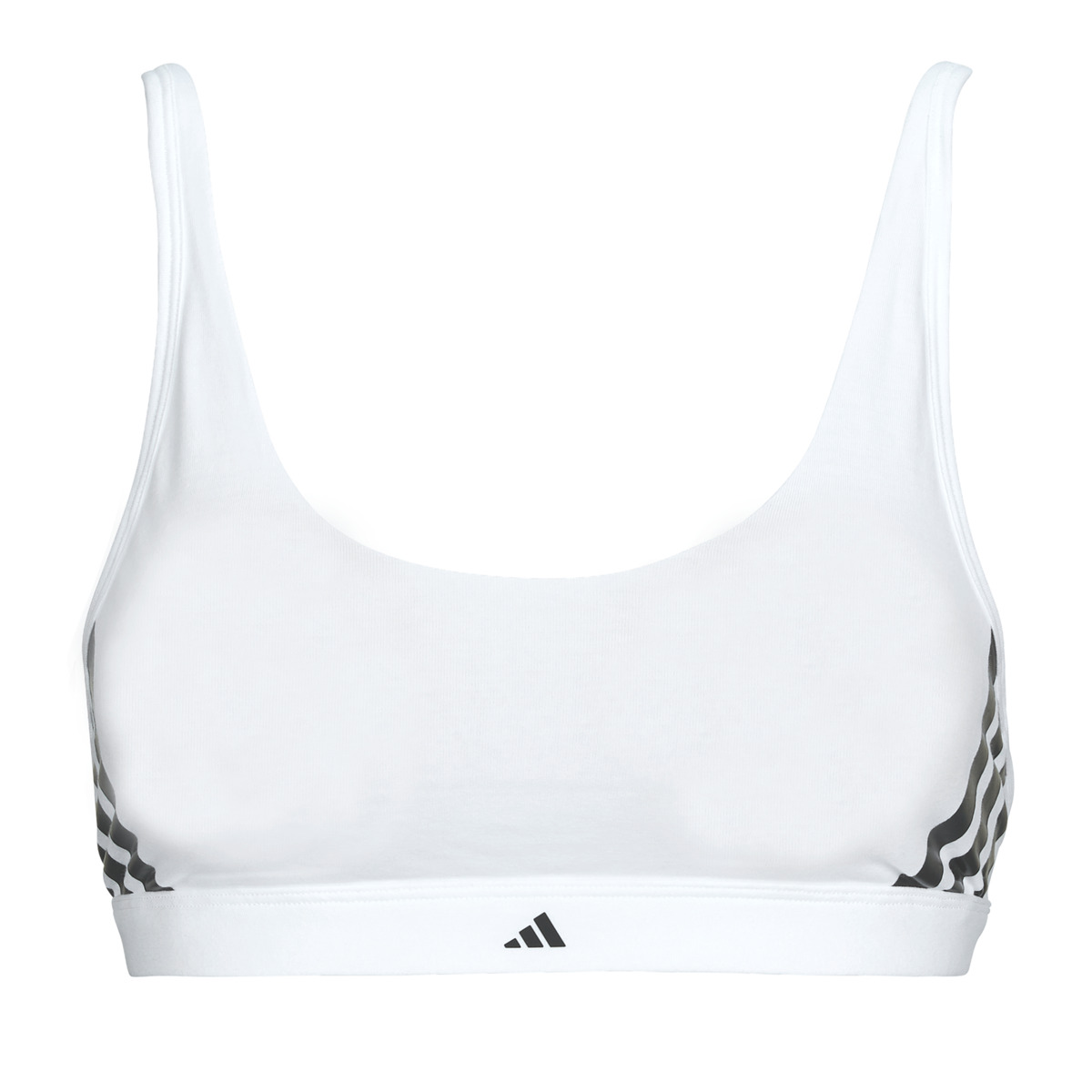 adidas - ACTIVE ESSENTIALS COTTON 3 STRIPES - White