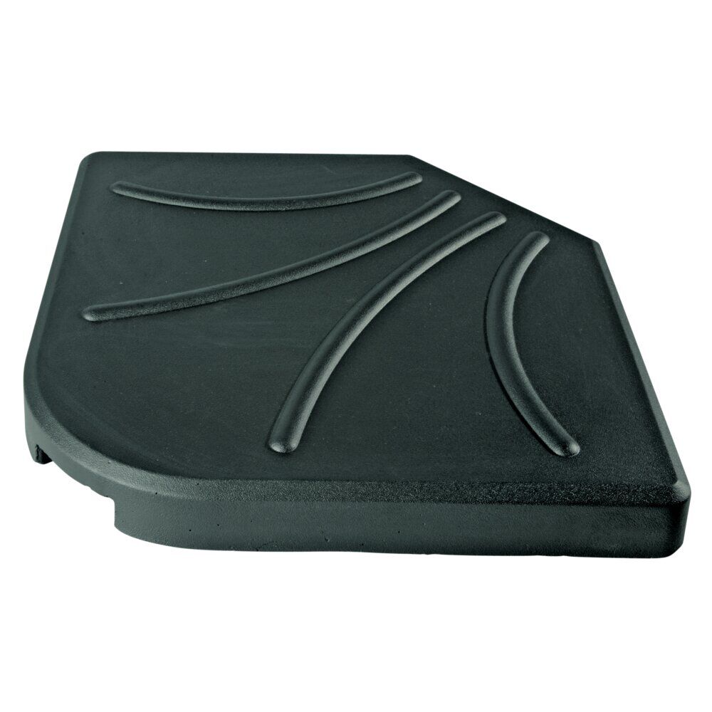 Dalle de lestage noire en béton 25 kg