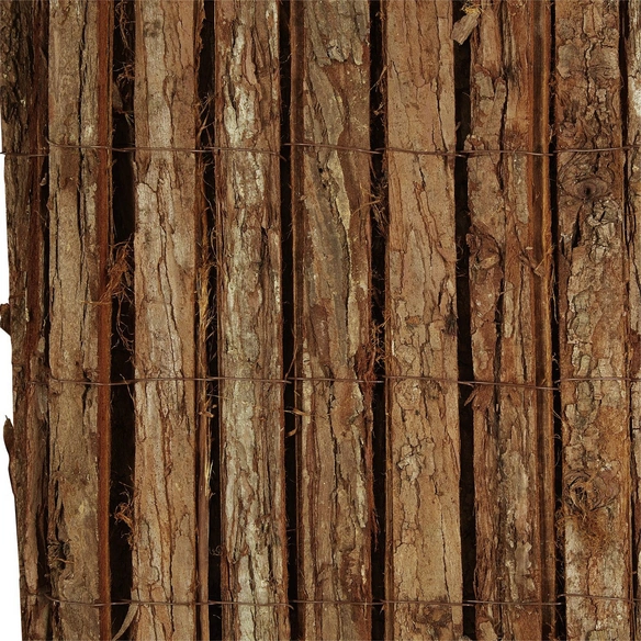 Sichtschutzmatte, Holz, LxH: 300 x 90 cm