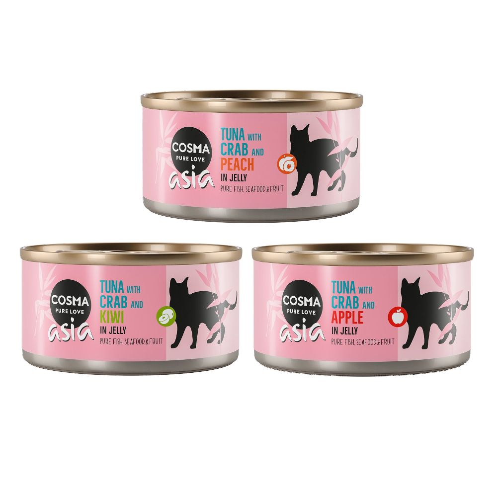 Cosma Asia Fruit in Jelly 6 x 170g