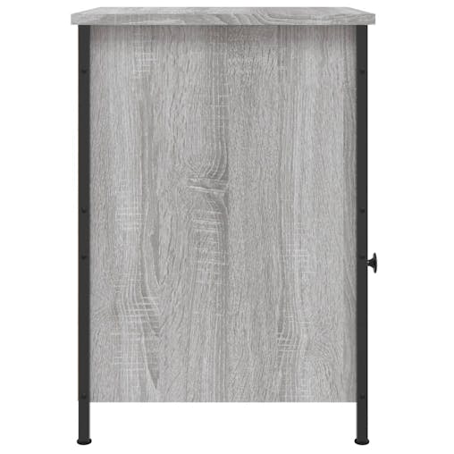 NNEVL Bedside Cabinets 2 pcs Grey Sonoma 40x42x60 cm Engineered Wood