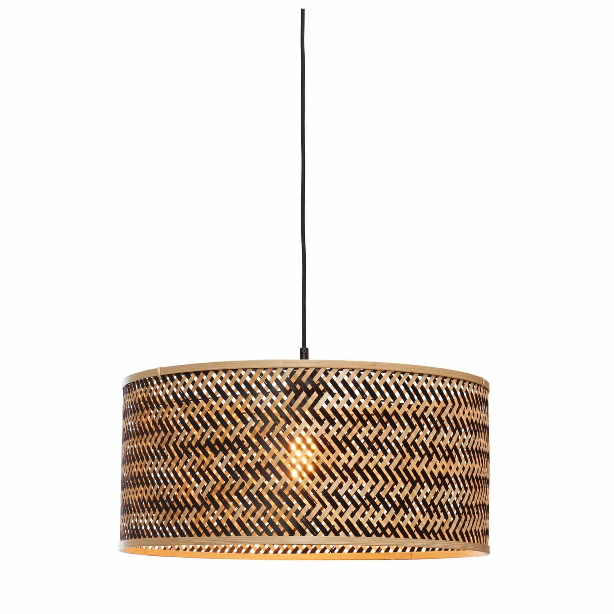 GOOD&MOJO hanglamp Java - bruin - Ø50cm