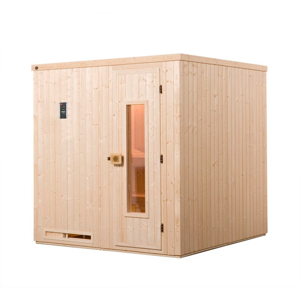 Elementsauna »HALMSTAD«, BxHxT: 194 cm x 199 cm x 177 cm