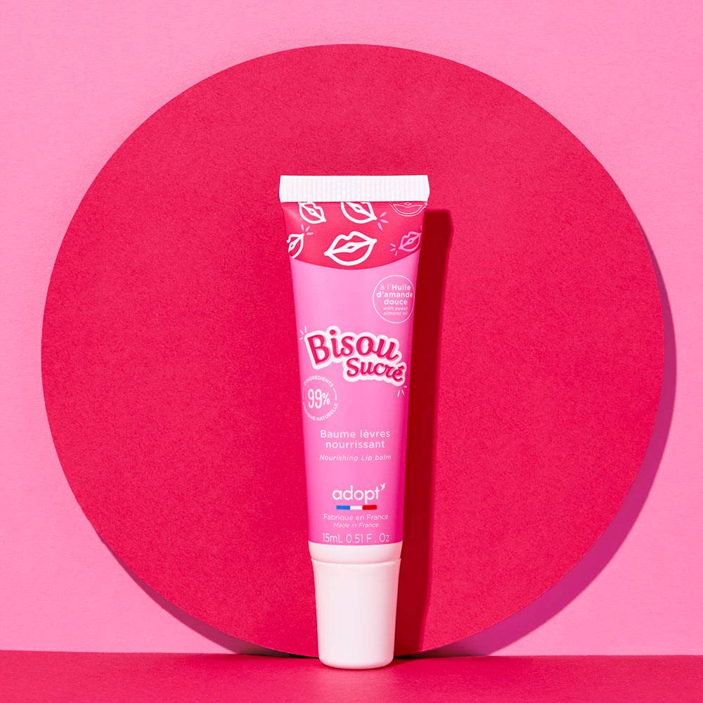 Bisou sucréBaume à lèvres 15 ml