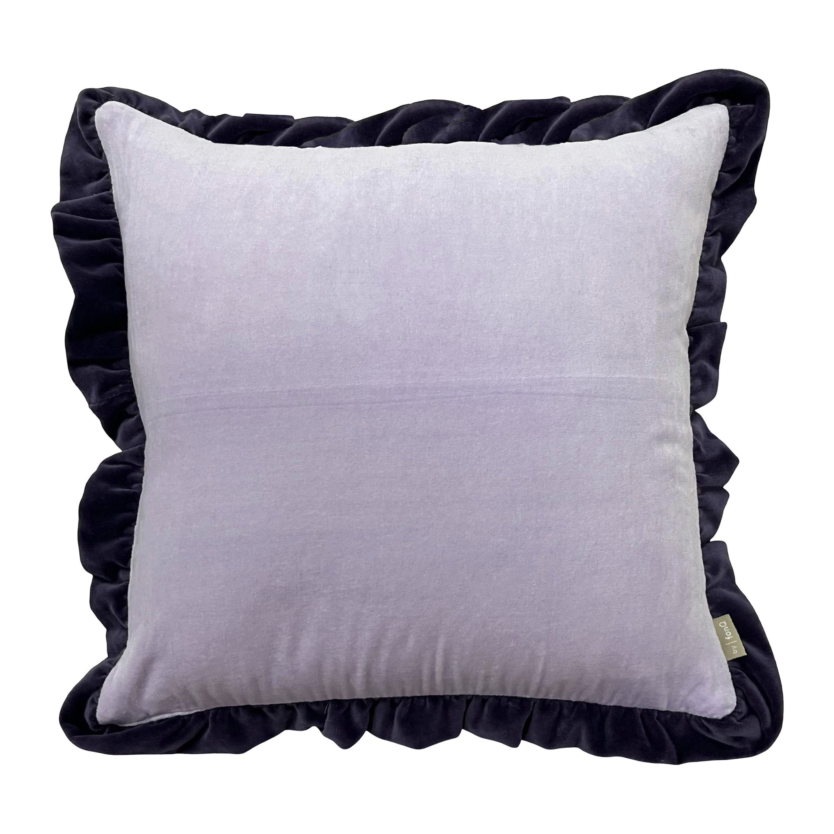 by fonQ Velou Sierkussen 50 x 50 cm - Lilac / Sweet Grape