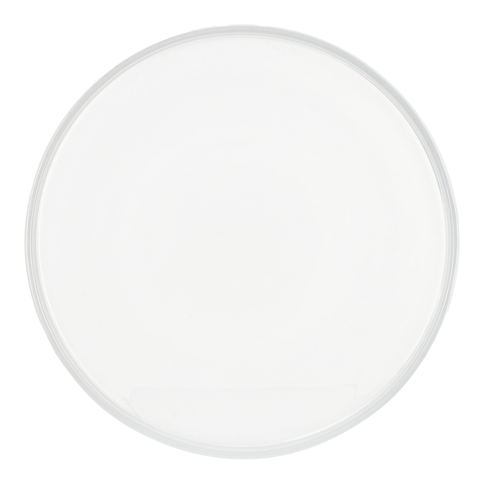 Glas-Deko-Platte Weiß, ⌀ 29 cm, H 20 mm