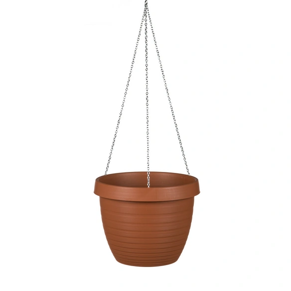 Blumenampel »Catania«, 29 x 22,4 cm (ØxH), Kunststoff, terrakotta