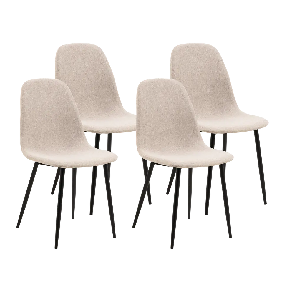 Essstuhl 4er-Set Celia