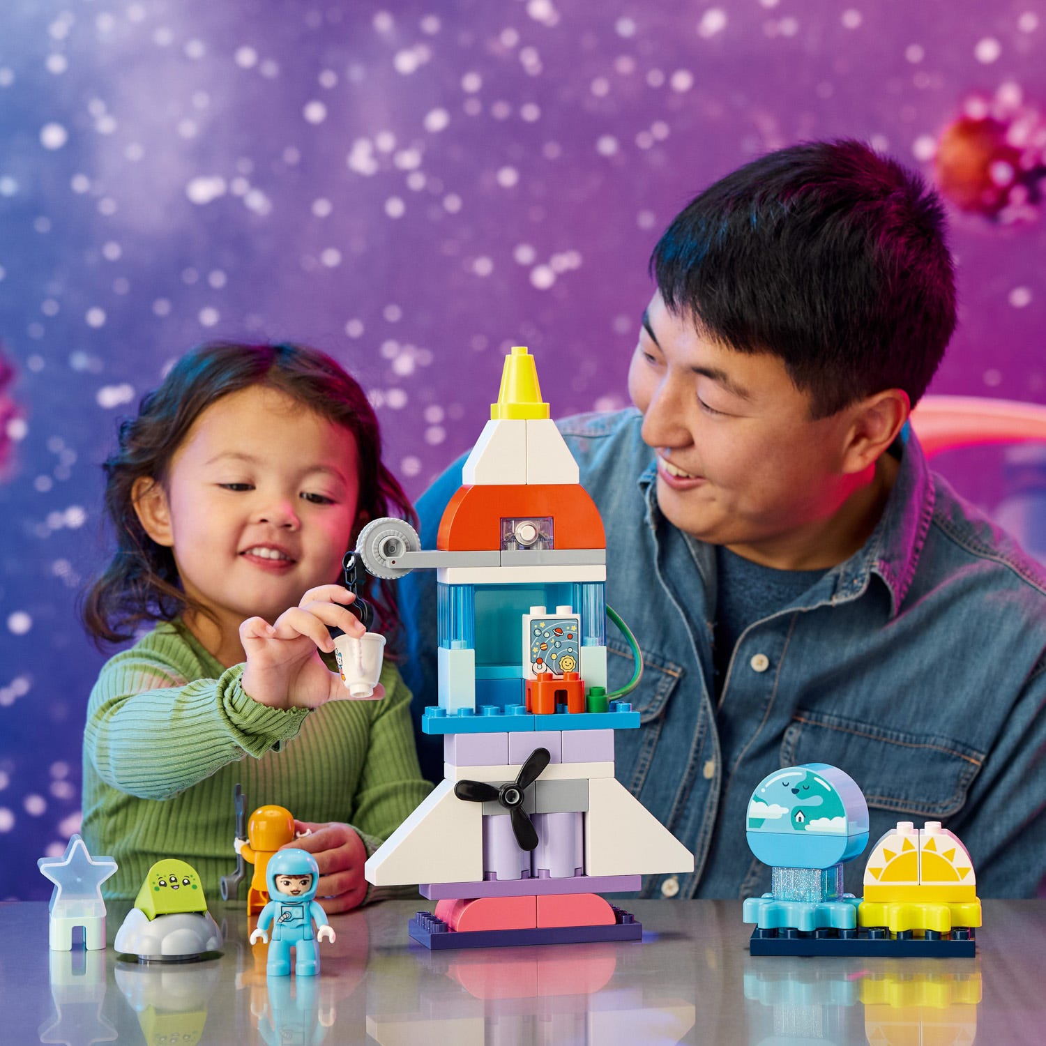 Avventura dello space shuttle 3 in 1 Lego Duplo Town