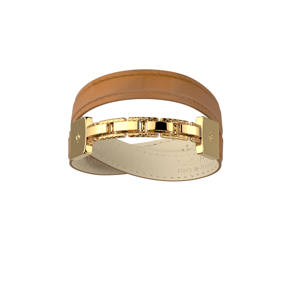 Bracelet Twist, Camel