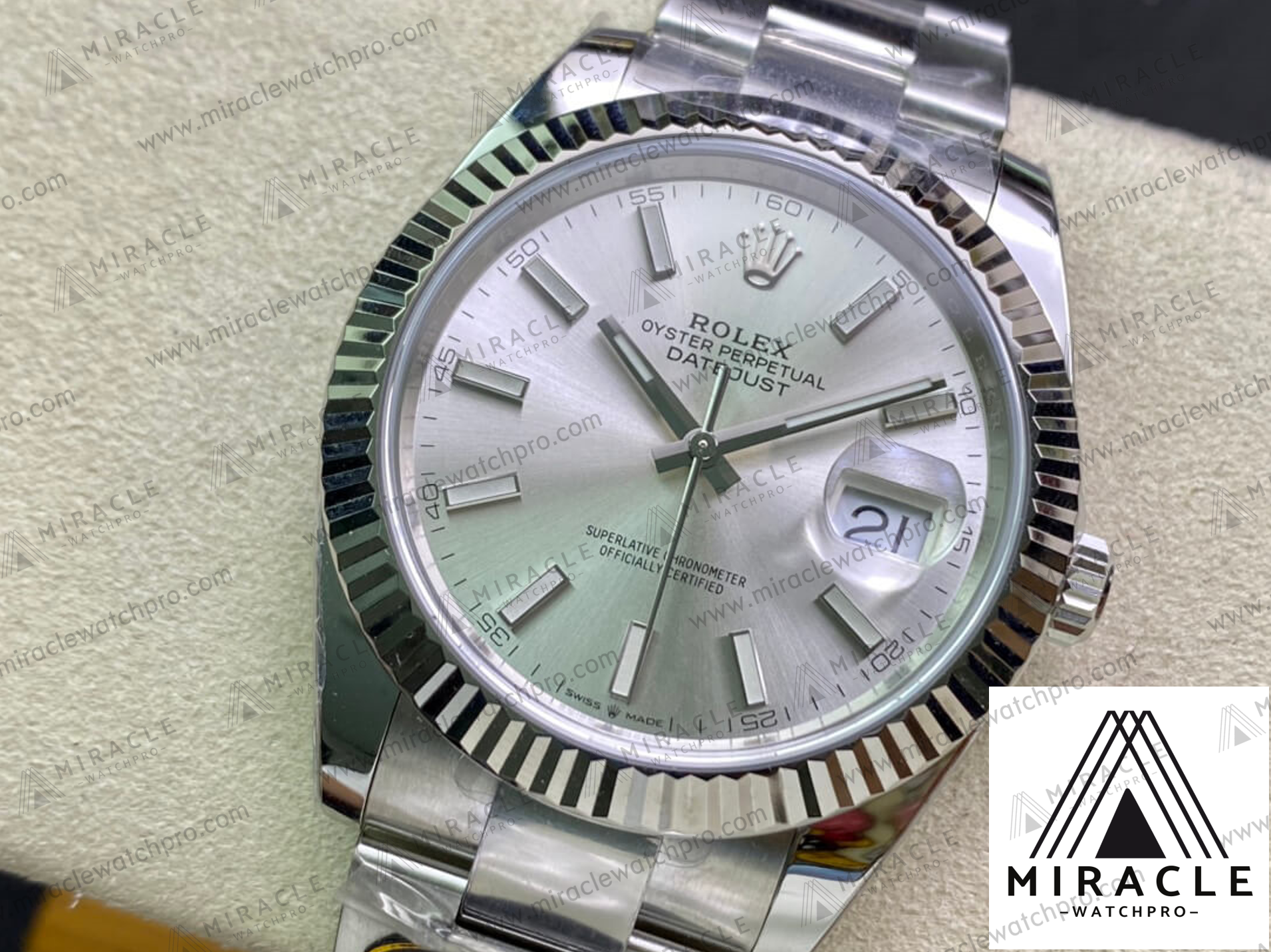 ROLEX-DATEJUST-REF.M126334-0003-ELITE CLONE-41MM-Replica Watch