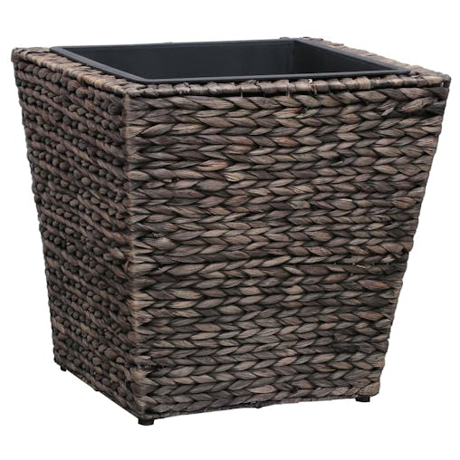 NNEVL Garden Raised Beds 3 pcs Water Hyacinth Brown