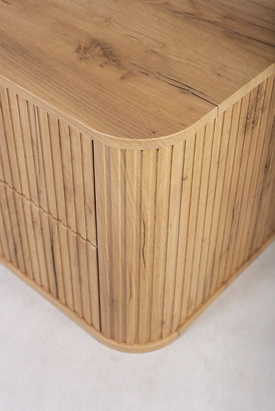 Meuble de salle de bain, Chêne Craft, poignée noire, 41,5 x 60 x 51,7 cm