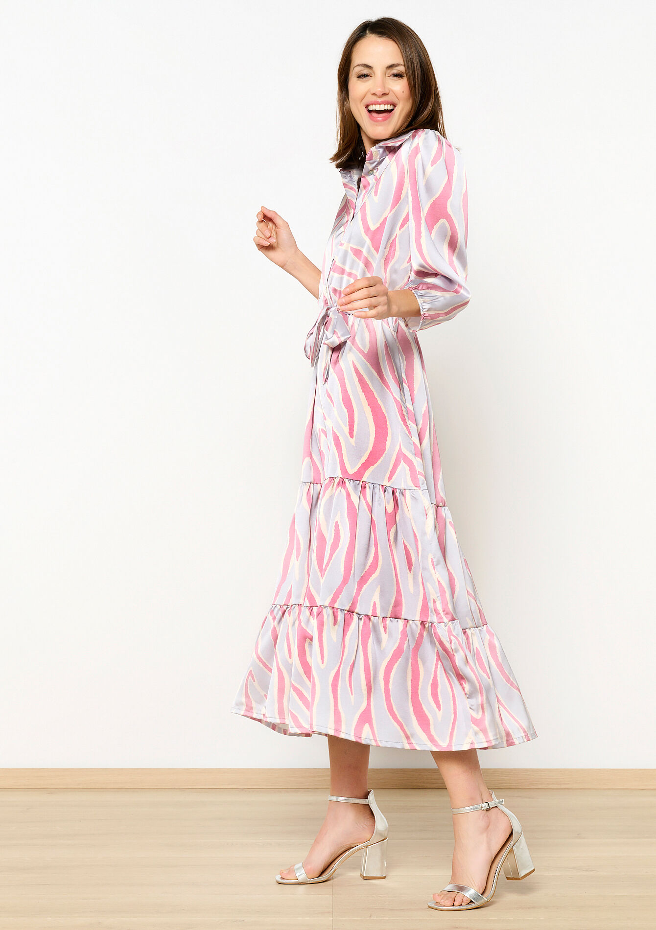 Hemdjurk met zebraprint