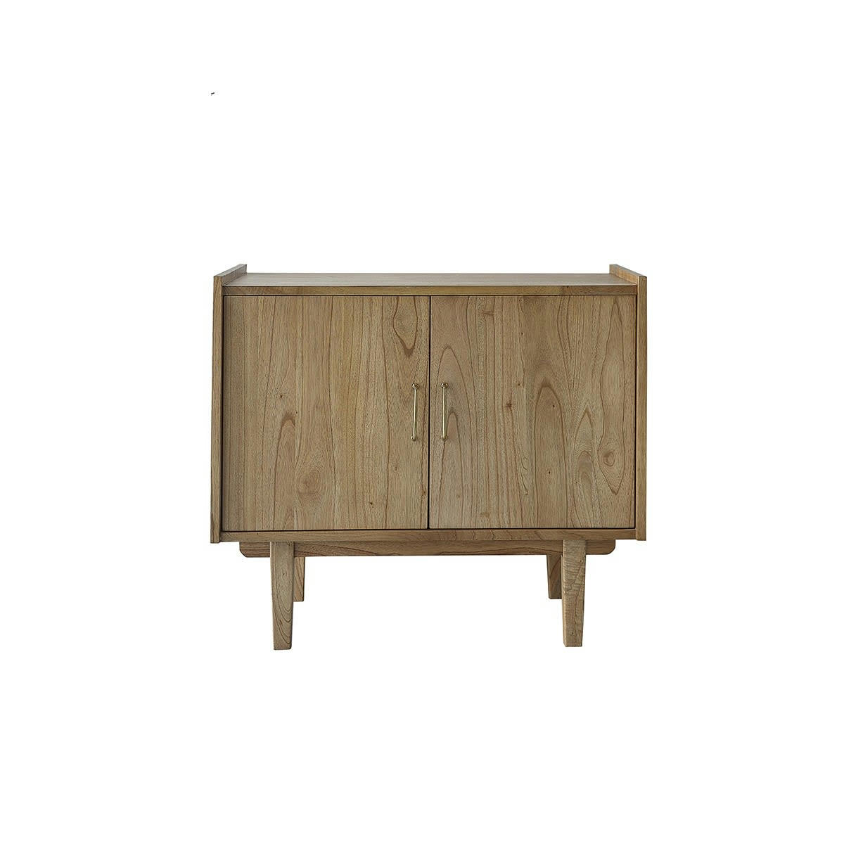 FIFTIES - Meuble sous vasque en mindi massif 90 cm