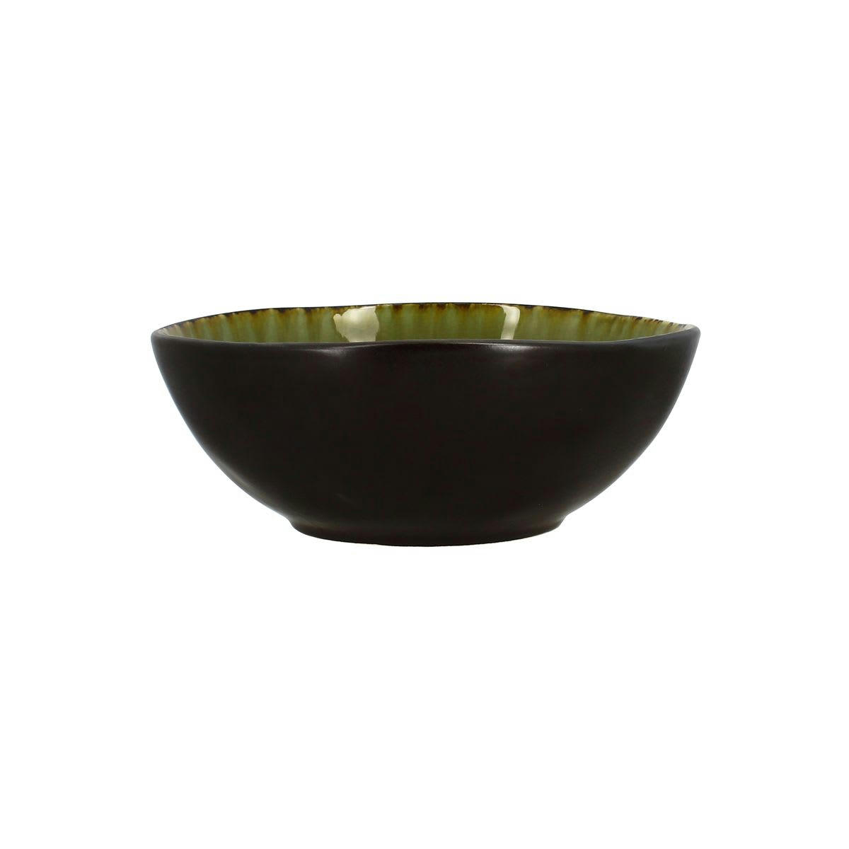 META - Lot de 6 coupelles en grès vert 17cm