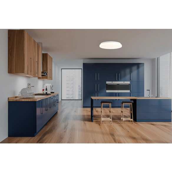 LED-Wand- und Deckenleuchte »Farica«, 12W, 1300lm, 4000K, Metall/Kunststoff, weiß