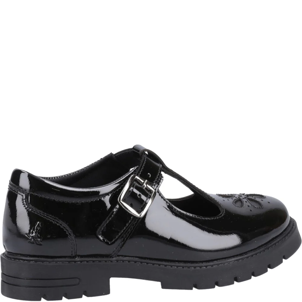 Hush Puppies Fiona Patent Senior School Shoes