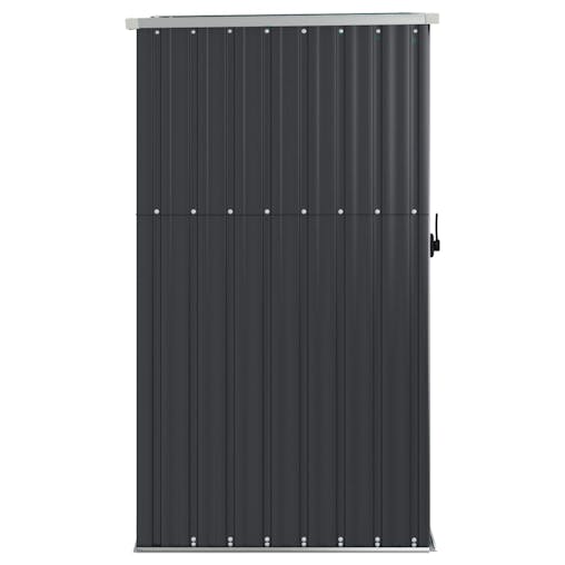 NNEVL Garden Tool Shed Anthracite 88x89x161 cm Galvanised Steel