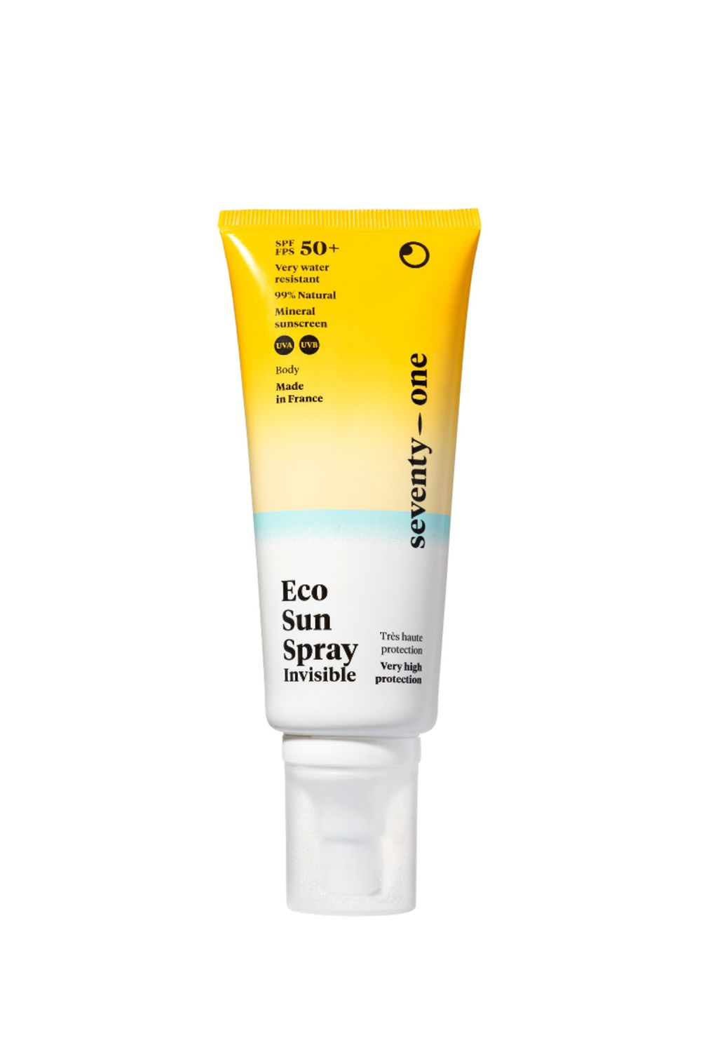 Seventy One SPF 50  Natural Suncare Invisible Sun Spray 100ml