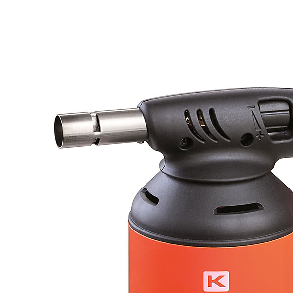 Lampe à souder gaz 1900-C Utilisation toutes positions Allumage piezo pour cartouche gaz Perçable KEMPER