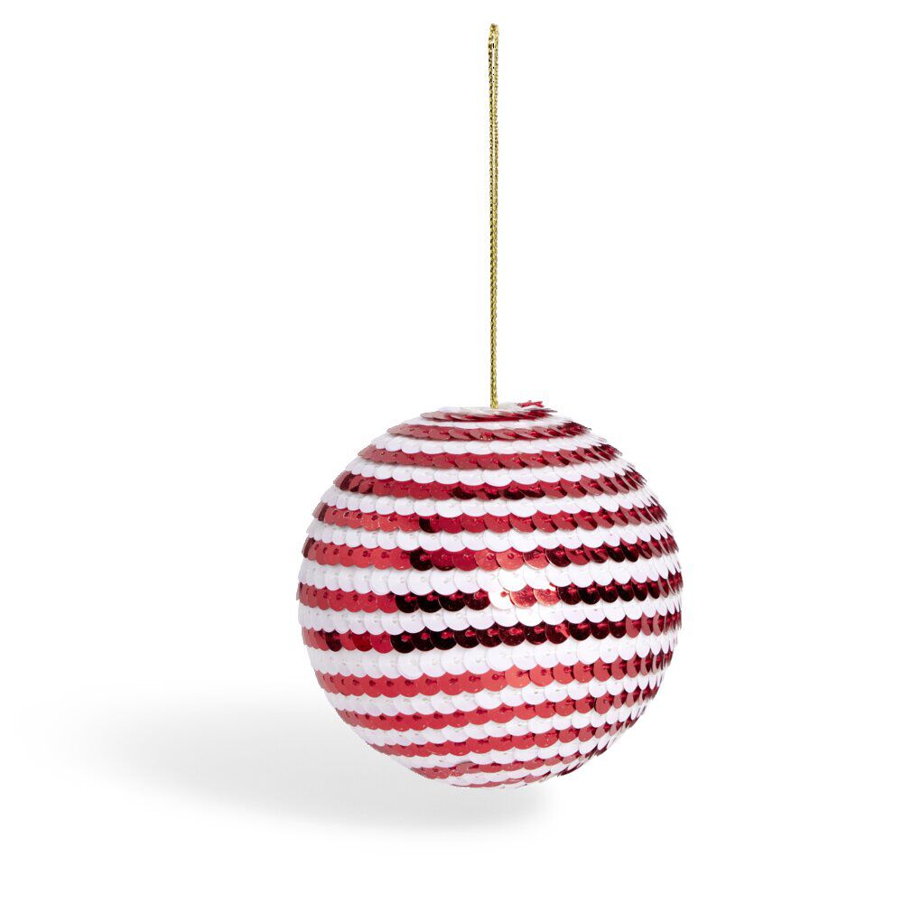Boule de No&euml;l à sequin (4 modèles)