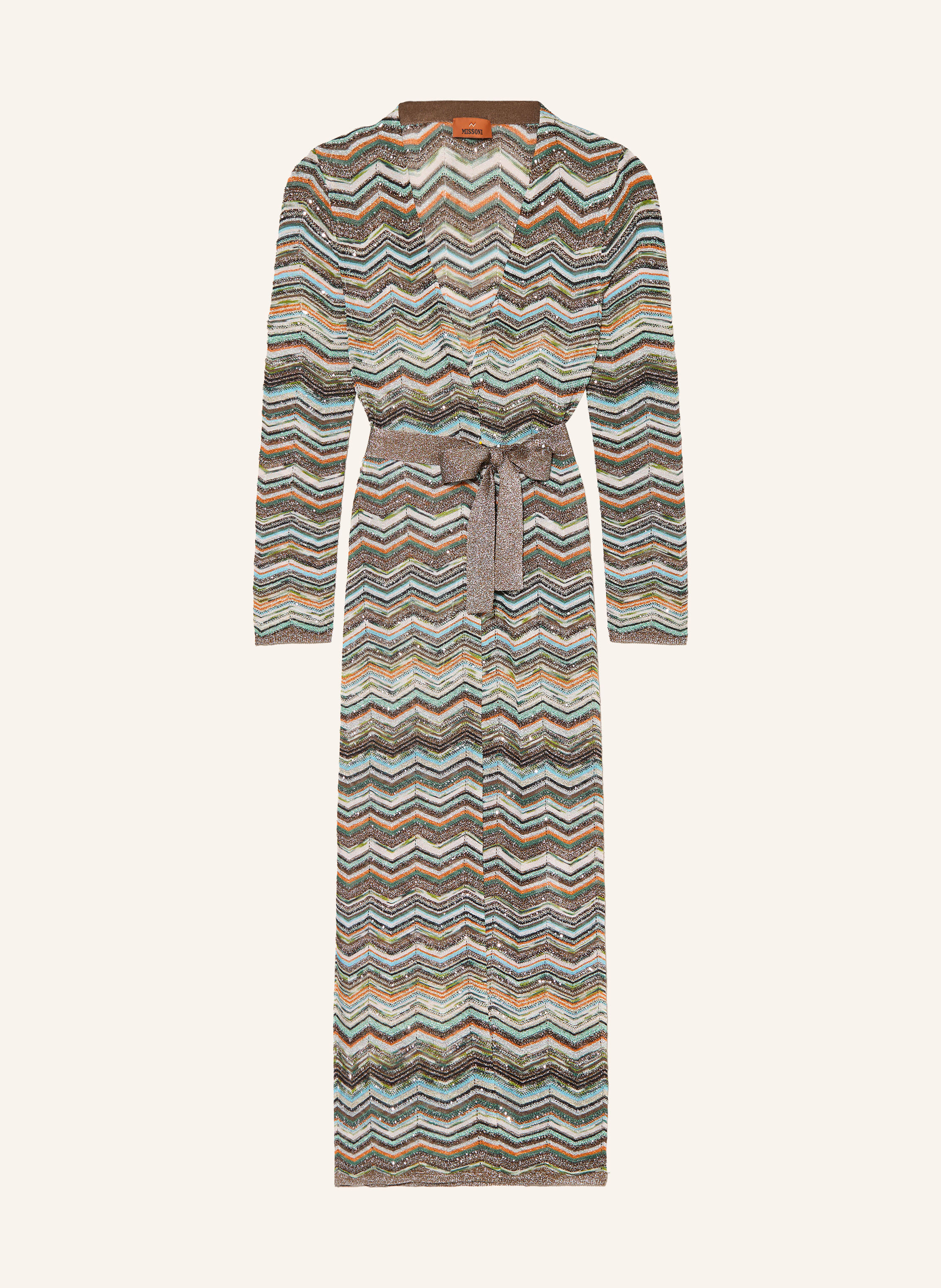 MISSONI Strickhülle mit Pailletten und Glitzergarn