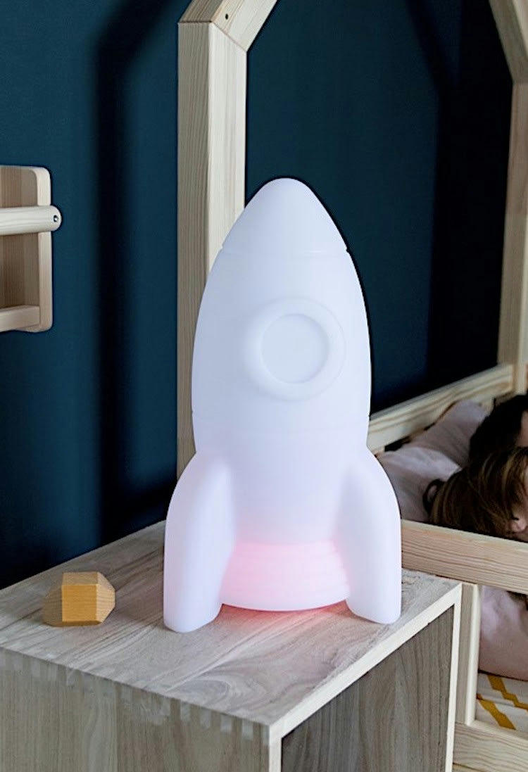 APOLLO M - Veilleuse fusée blanche