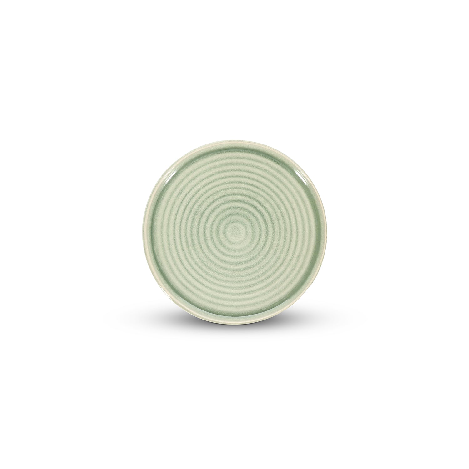 Salt & Pepper - Plat bord 21,5cm groen Cameo - Set van 4