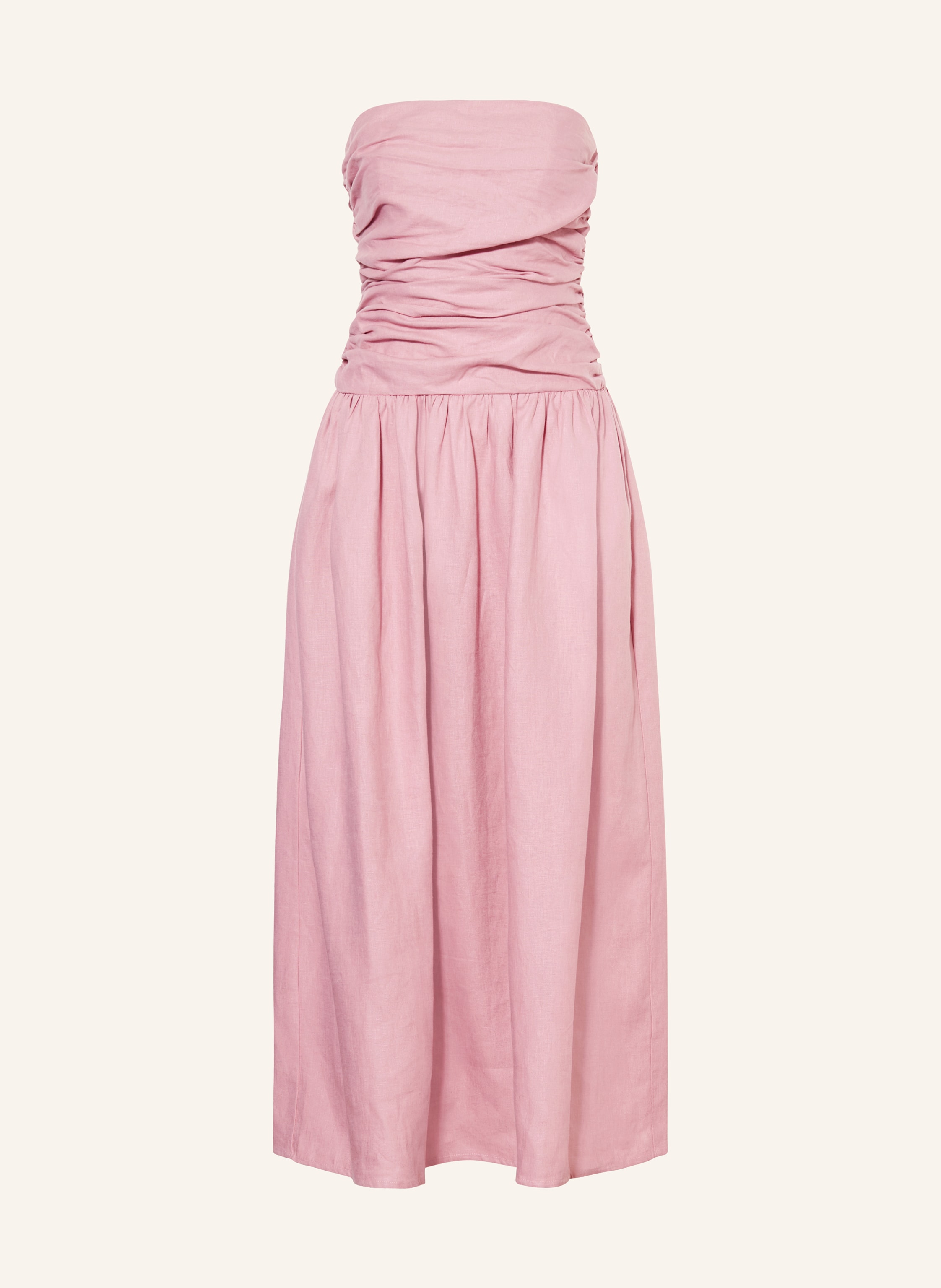 FAITHFULL THE BRAND Off-Shoulder-Kleid SACHA aus Leinen
