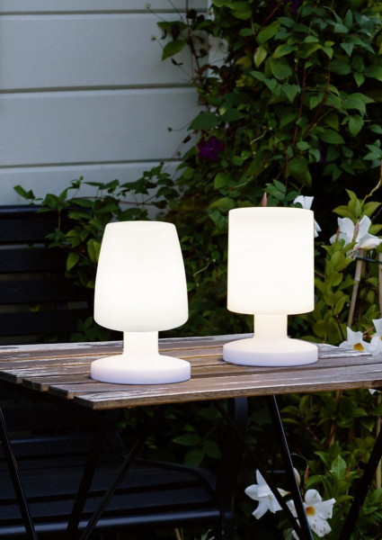 Lampa ogrodowa DORA wys:20,7 cm biała LED 1x1.5W 90lm 3000K IP44 RL