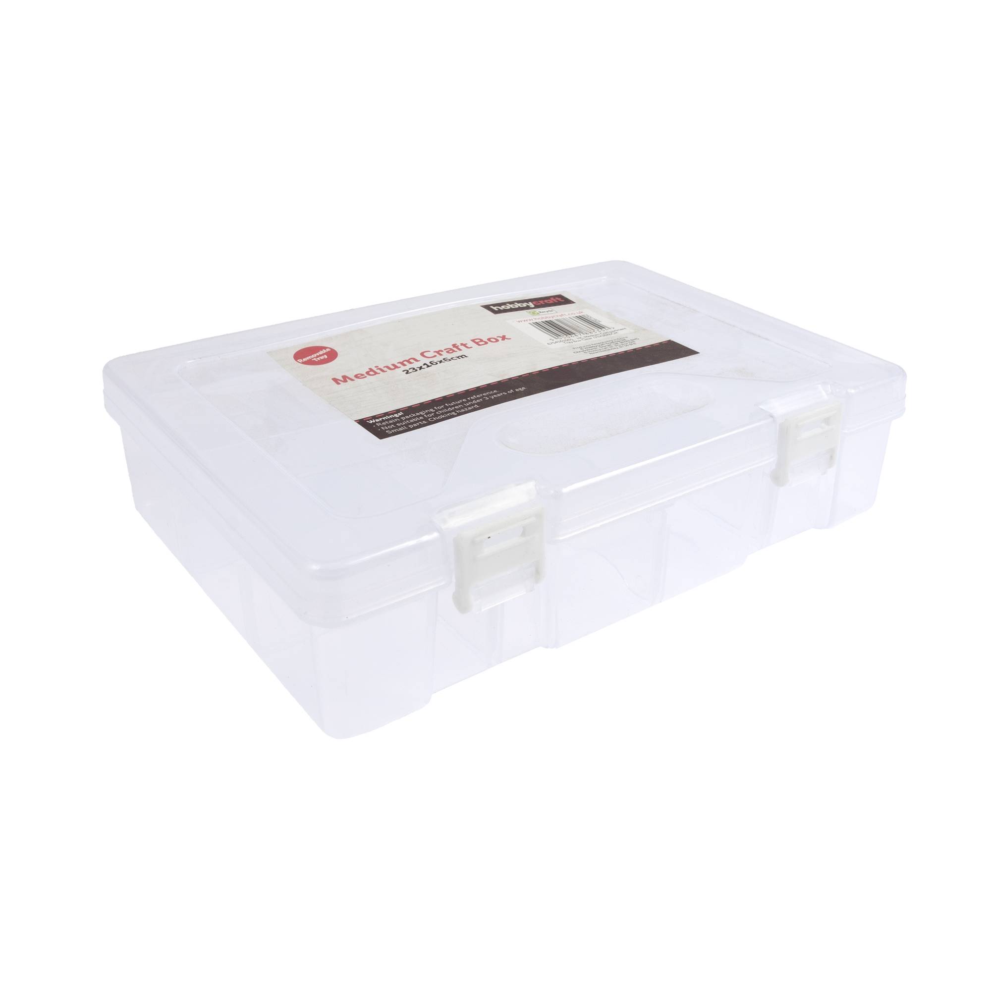 Craft Storage Box 23cm x 16cm x 6cm